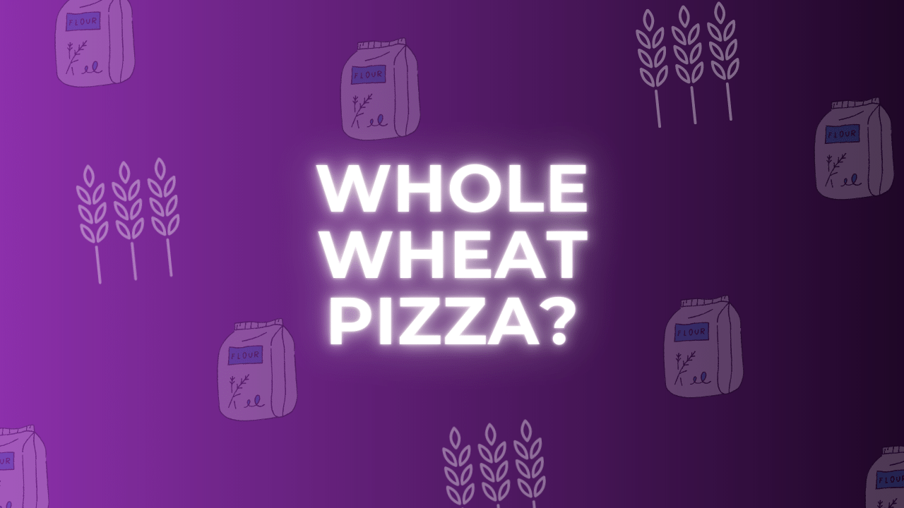 Can I use whole wheat flour instead of bread flour for pizza dough?