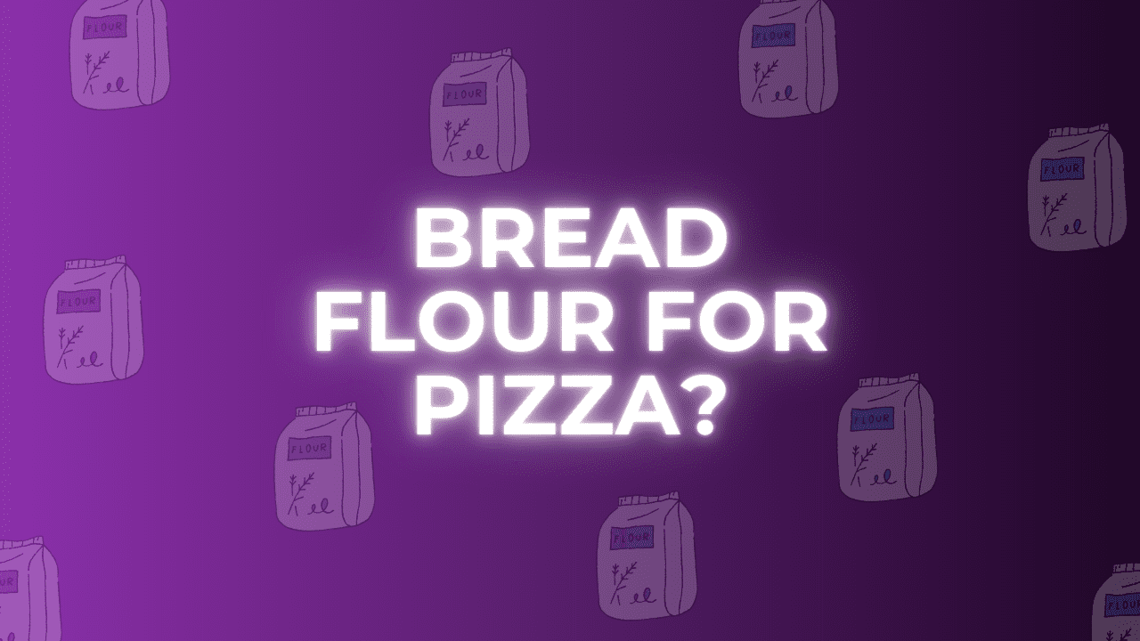 can you use bread flour to make pizza