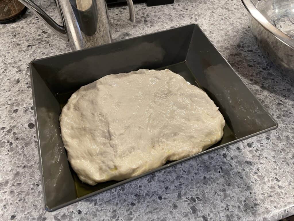 unproofed dough