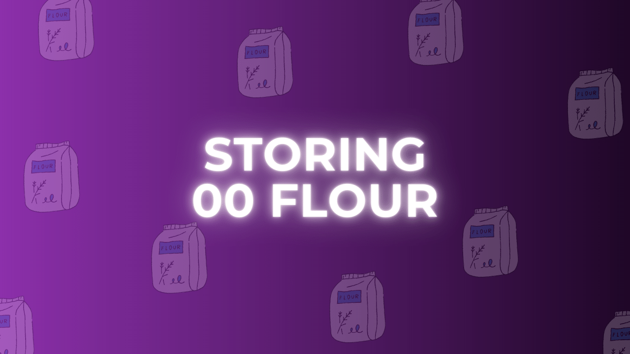 how to store 00 flour